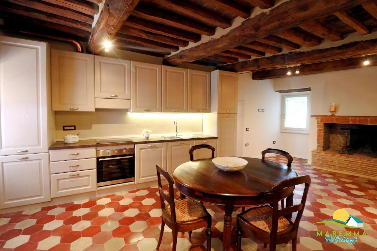 Maremma Holidays- La Casa Di Rocca Scarlino Exterior photo